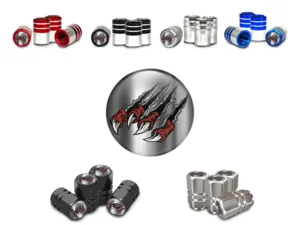 Valve Stem Caps SUVs Professional Look